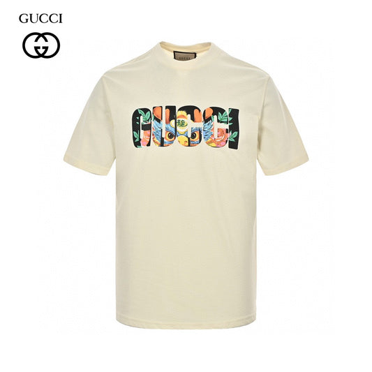 Gucci Graphic T-Shirt (Cream) - Phantom Kicks