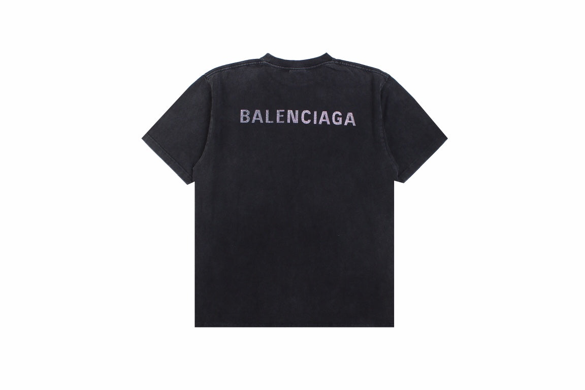 Balenciaga T-shirt with Washed Effect - Phantom Kicks