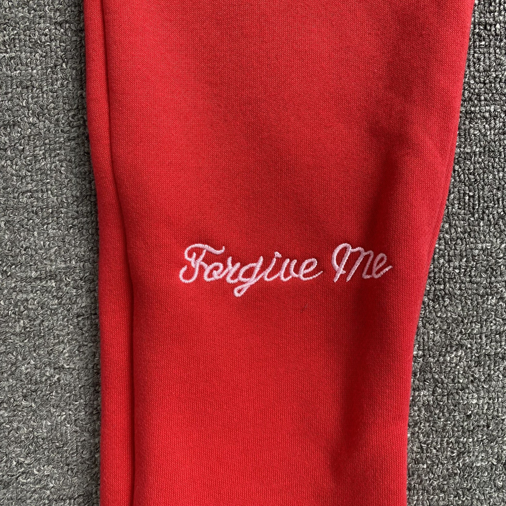 SYNA WORLD SYNA LOGO SWEATPANTS RED - Phantom Kicks