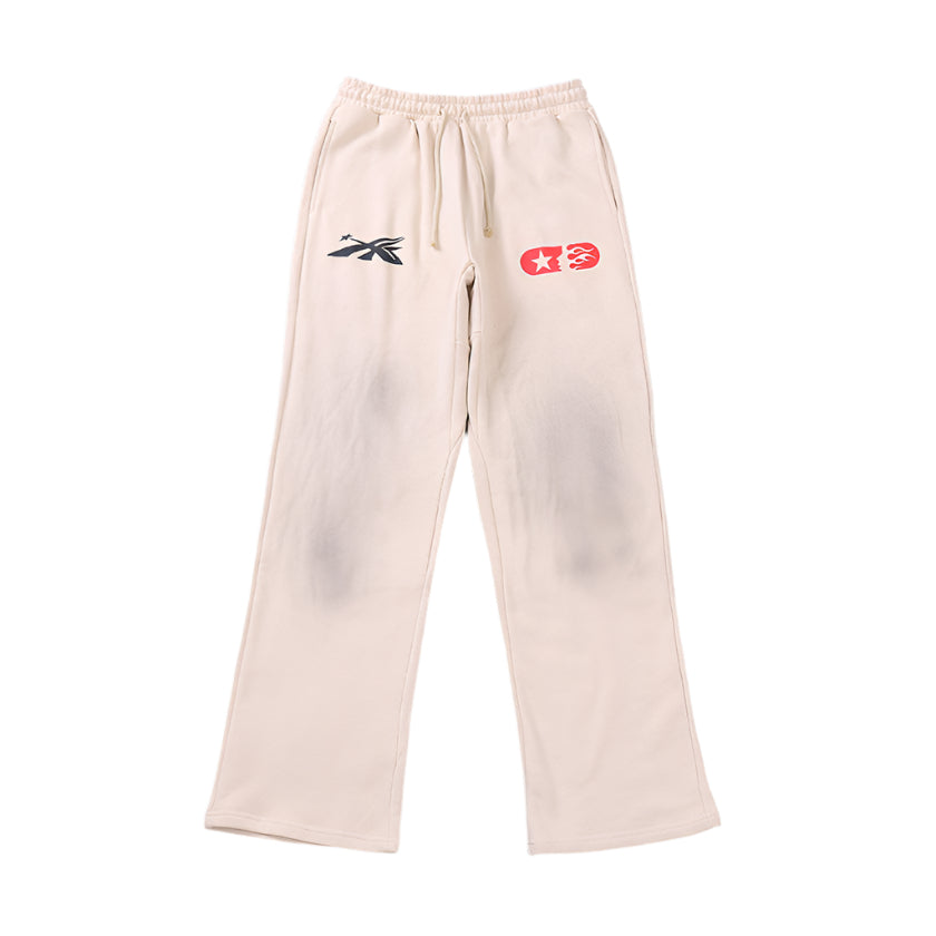 Hellstar Beige Sweatpants - Phantom Kicks