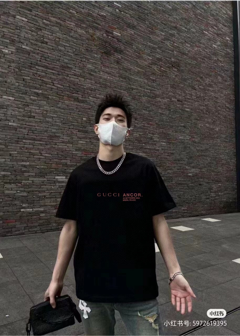 Gucci ANCOR. T-Shirt (Black) - Phantom Kicks