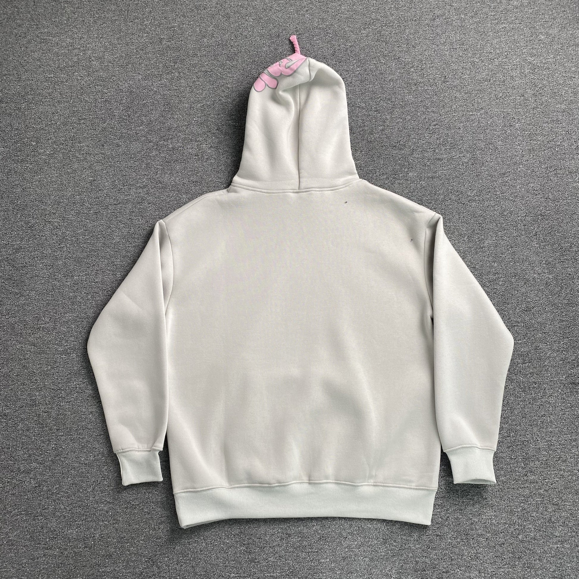 SYNA WORLD HOOD LOGO HOODIE GREY PINK - Phantom Kicks