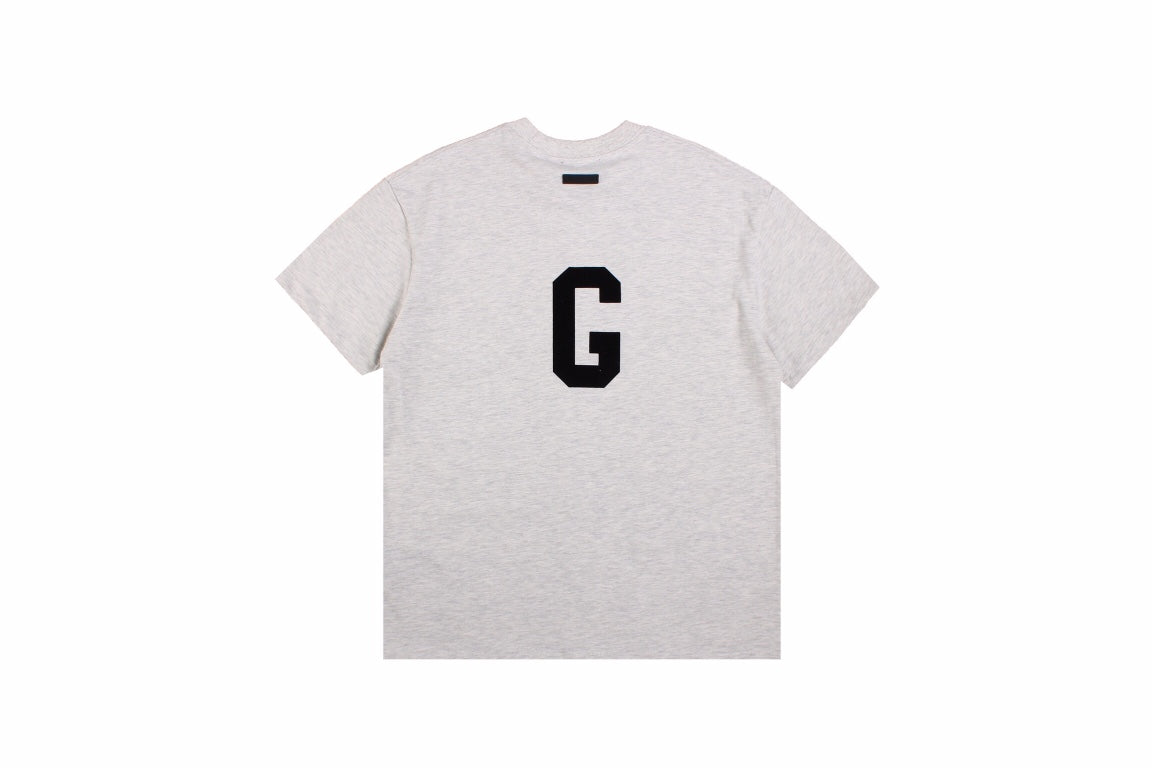 Fear of God Letter F T-Shirt (Light Grey) - Phantom Kicks