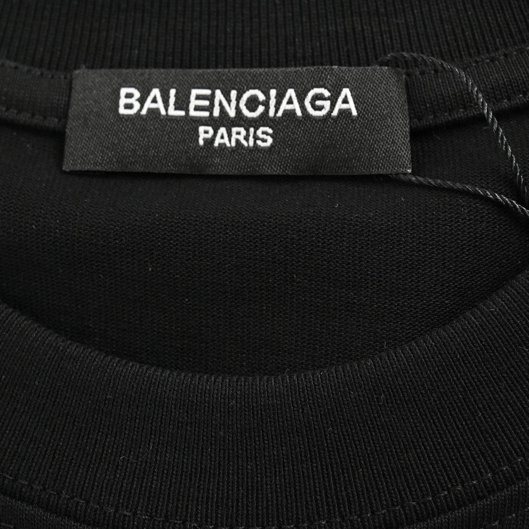 BALENCIAGA STAR GRAPHIC T-SHIRT BLACK - Phantom Kicks