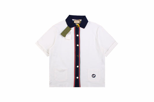 Gucci Contrast Collar Shirt - Phantom Kicks
