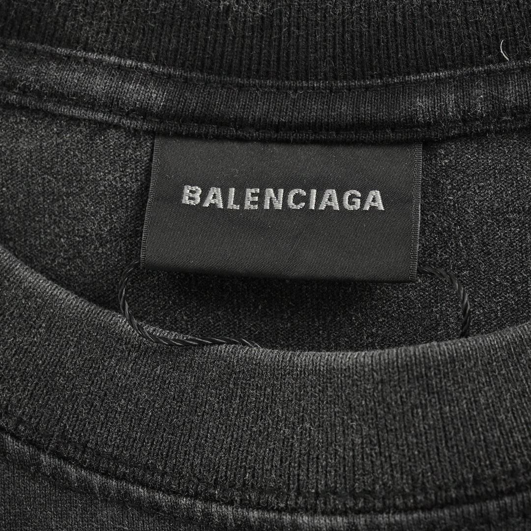 Balenciaga T-Shirt - Small Logo - Phantom Kicks