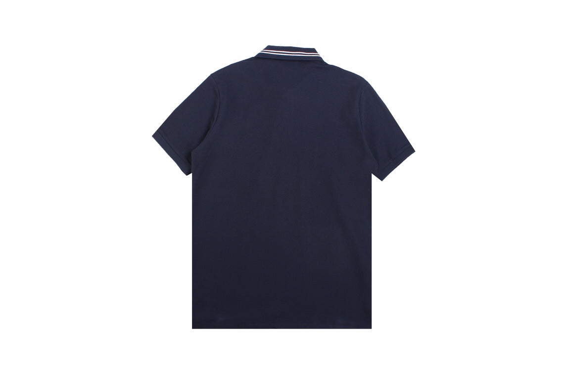 Burberry Polo Shirt with Striped Collar - Phantom Kicks