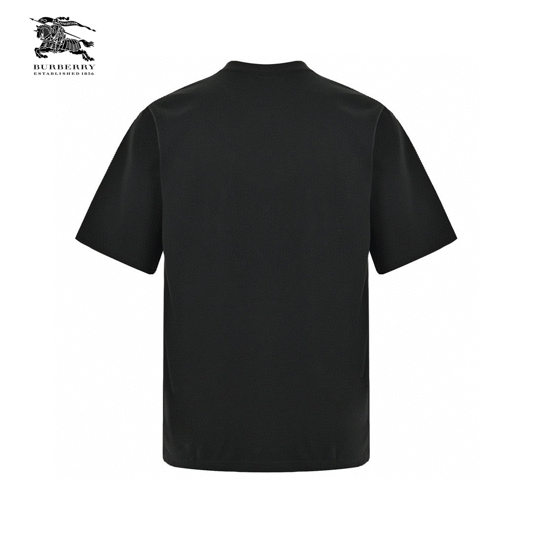 Burberry T-Shirt - Black with Graphic Design - Phantom Kicks