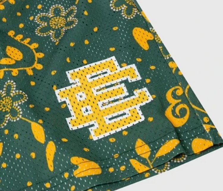 EE Basic Short Green Paisley - Phantom Kicks