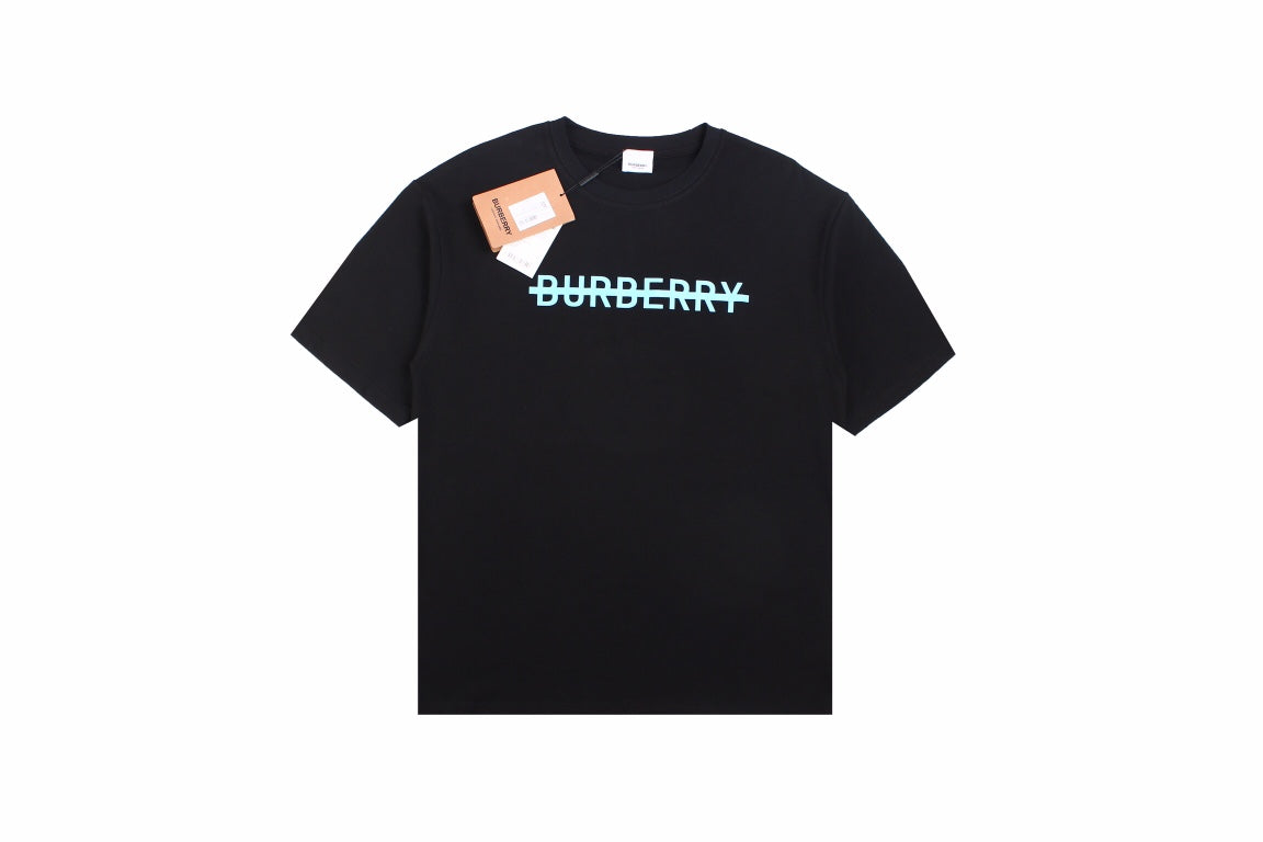 Burberry T-Shirt with Strikethrough Logo - Phantom Kicks