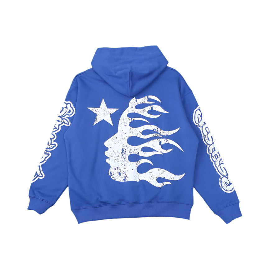 Hellstar "Sports" Blue Hoodie - Phantom Kicks