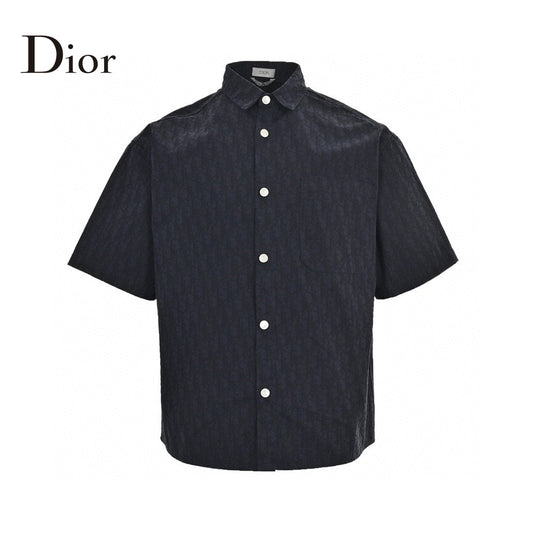 Dior Black Short-Sleeve Shirt - Phantom Kicks
