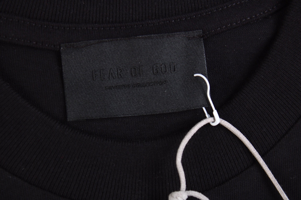 Fear of God Letter F T-Shirt (Black) - Phantom Kicks