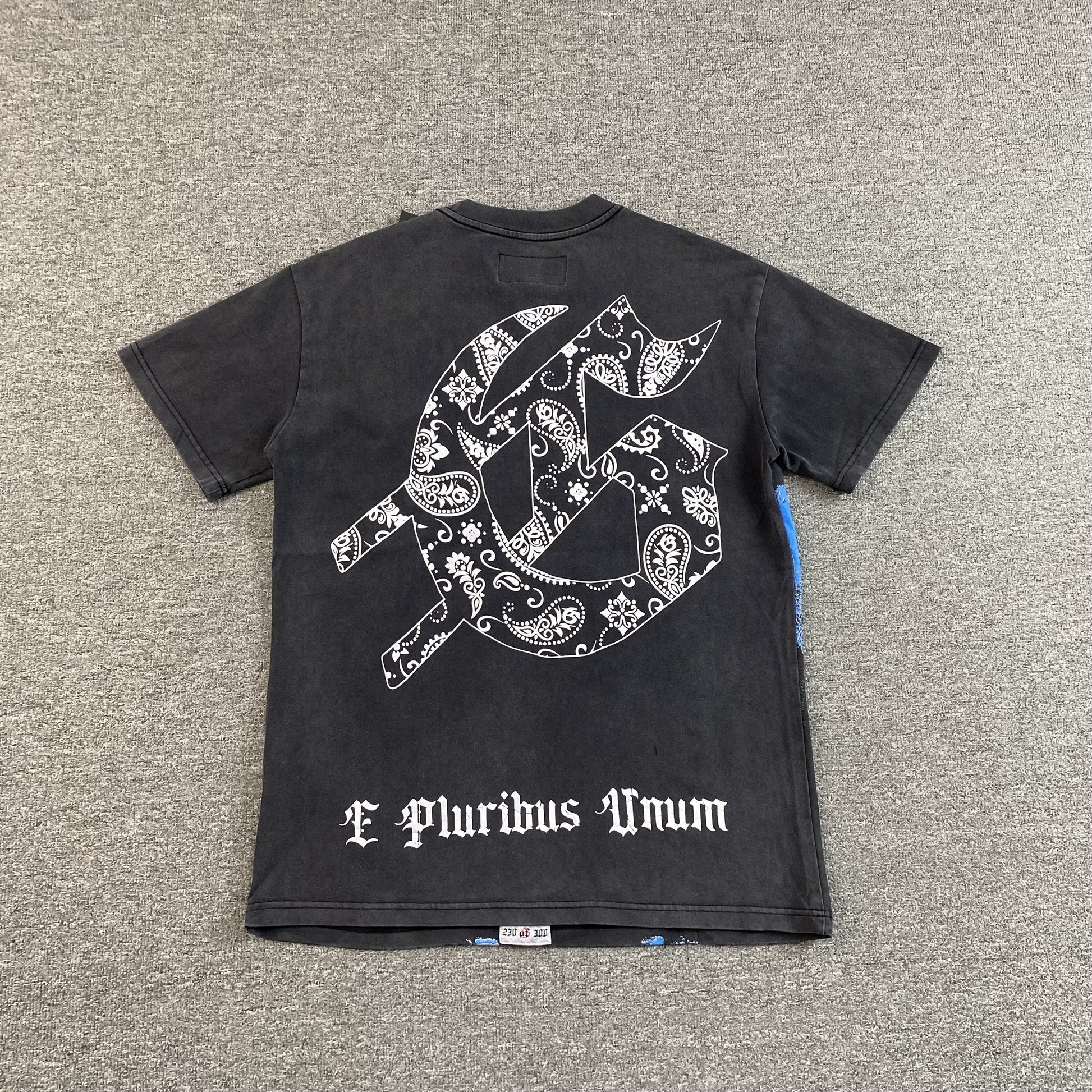 GODSPEED HILLS HAVE EYES T-SHIRT WASHED BLACK - Phantom Kicks