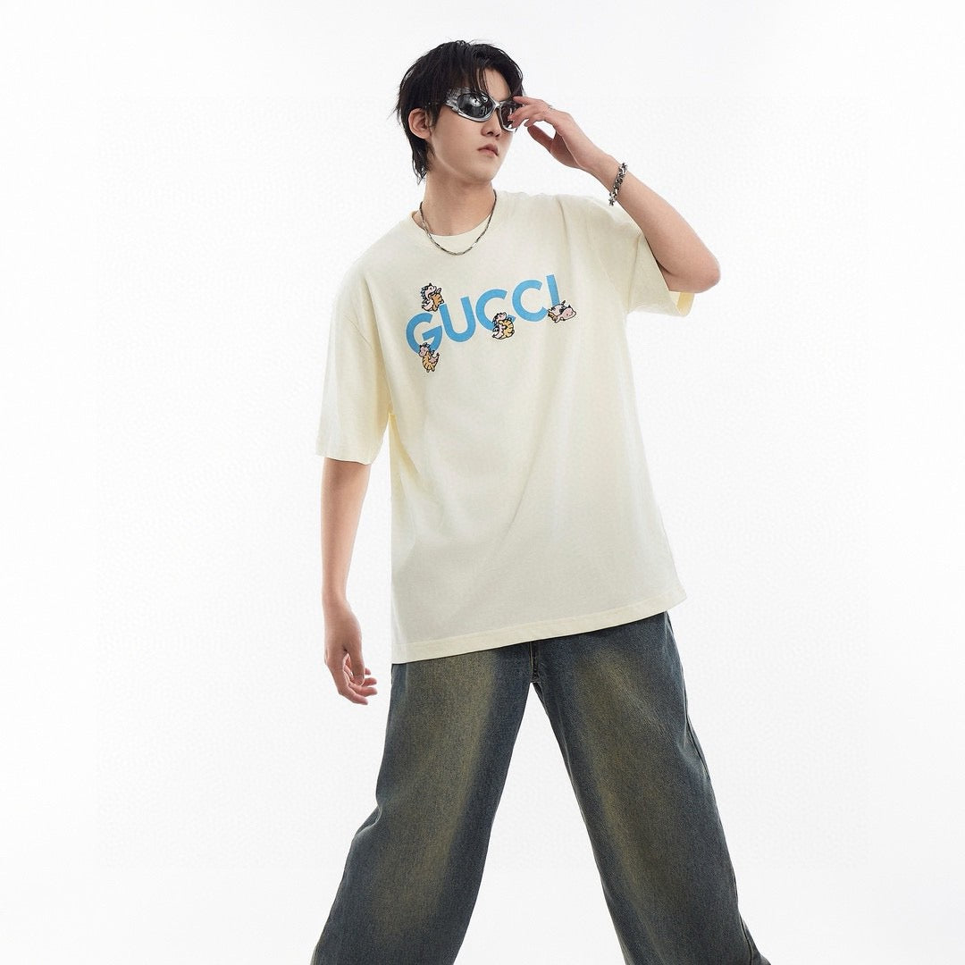 Gucci Cherub Graphic T-Shirt - Phantom Kicks