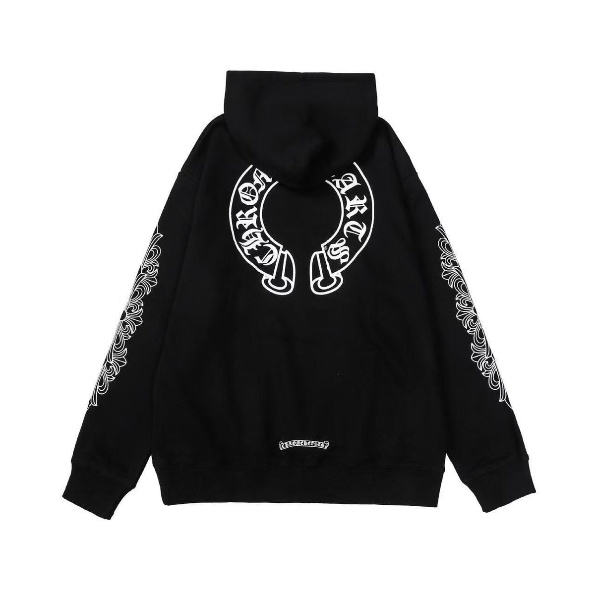 Chrome Hearts Classic Crewneck Sweatshirt in Black/White