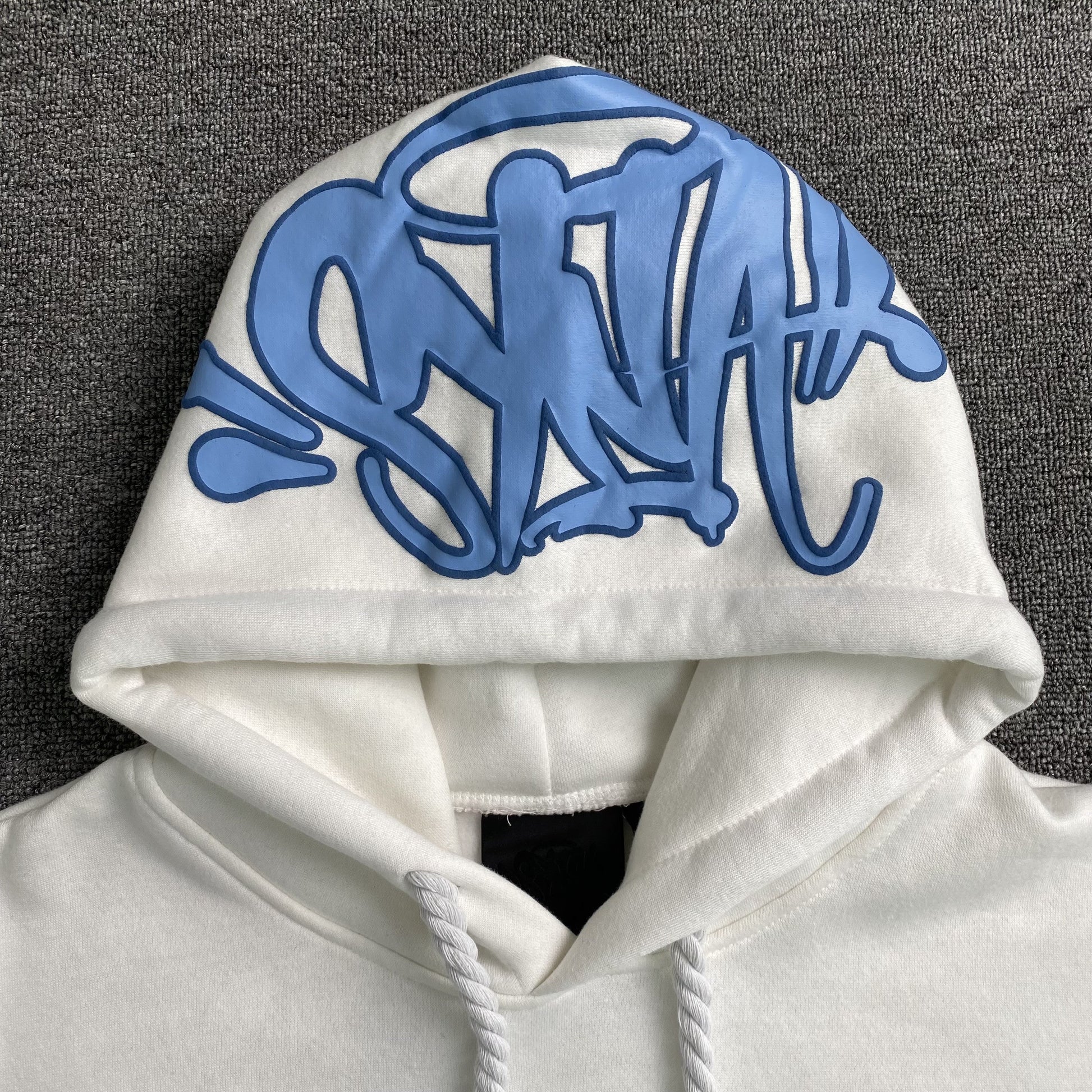 SYNA WORLD HOOD LOGO HOODIE WHITE - Phantom Kicks