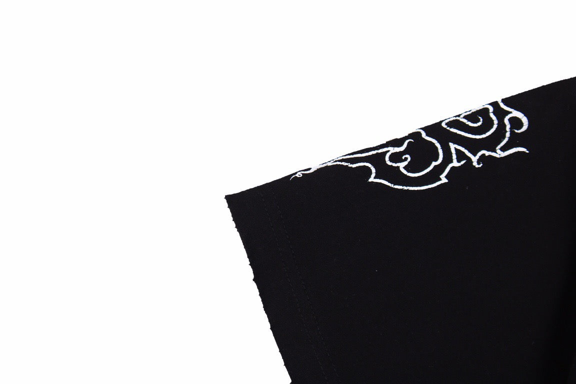 Balenciaga T-shirt with Gothic Flame Logo - Phantom Kicks