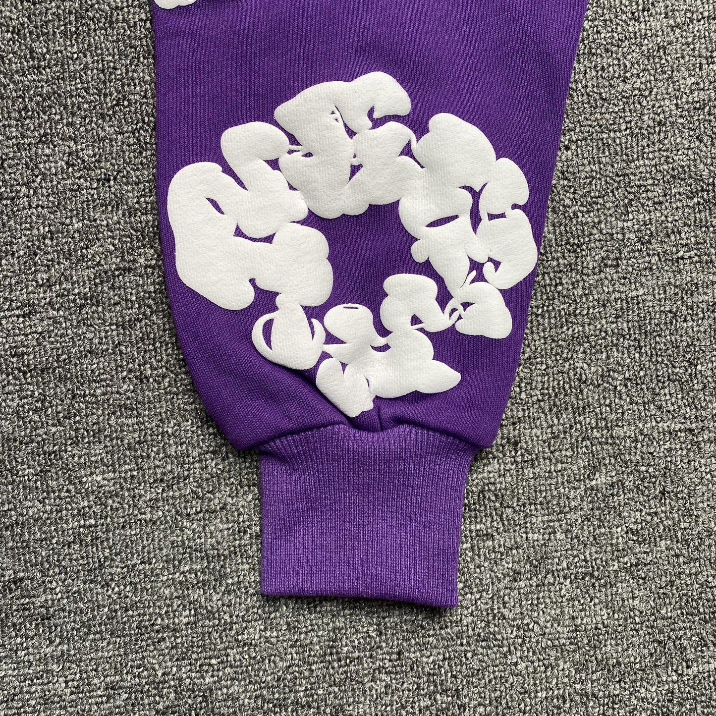 DENIM TEARS COTTON WREATH HOODIE PURPLE - Phantom Kicks