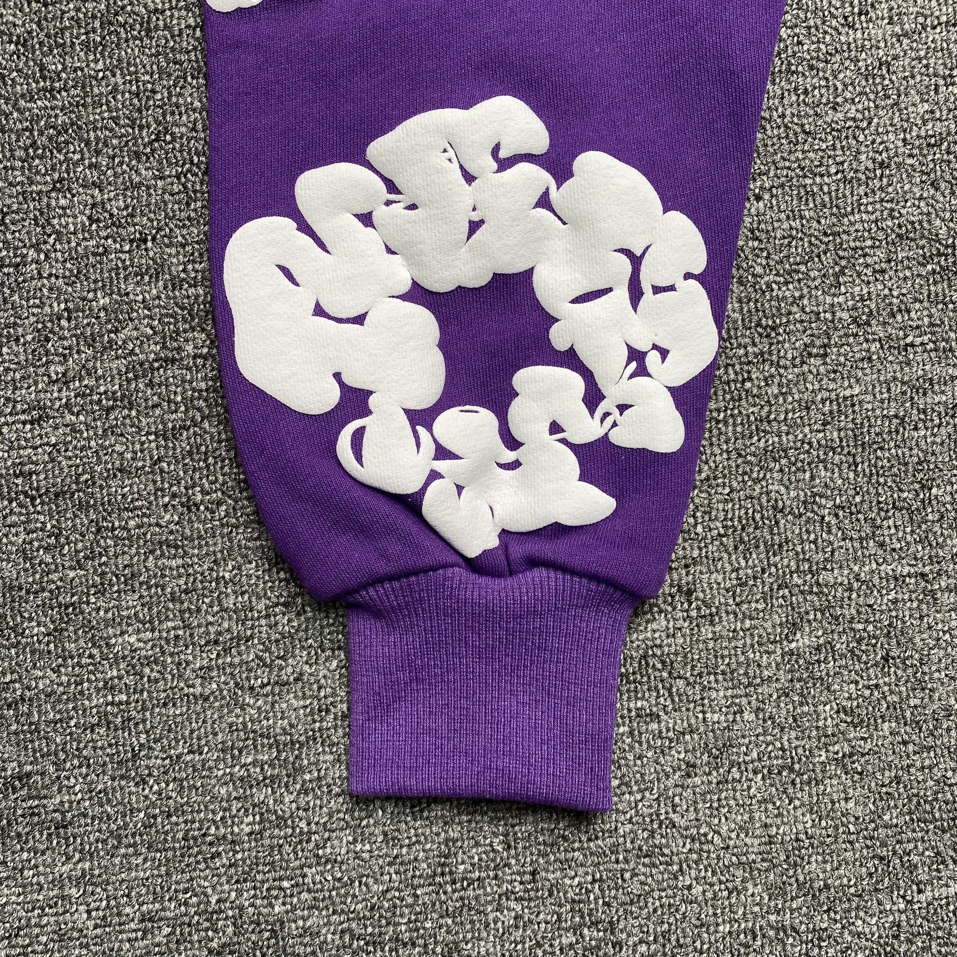 DENIM TEARS COTTON WREATH HOODIE PURPLE - Phantom Kicks