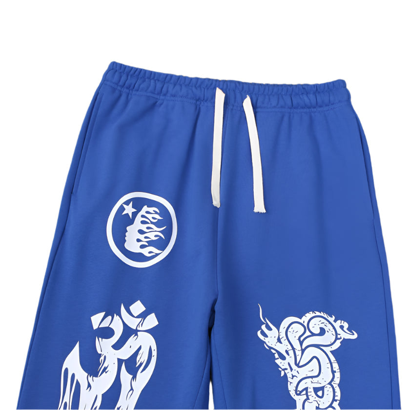 Hellstar Blue Sweatpants - Phantom Kicks
