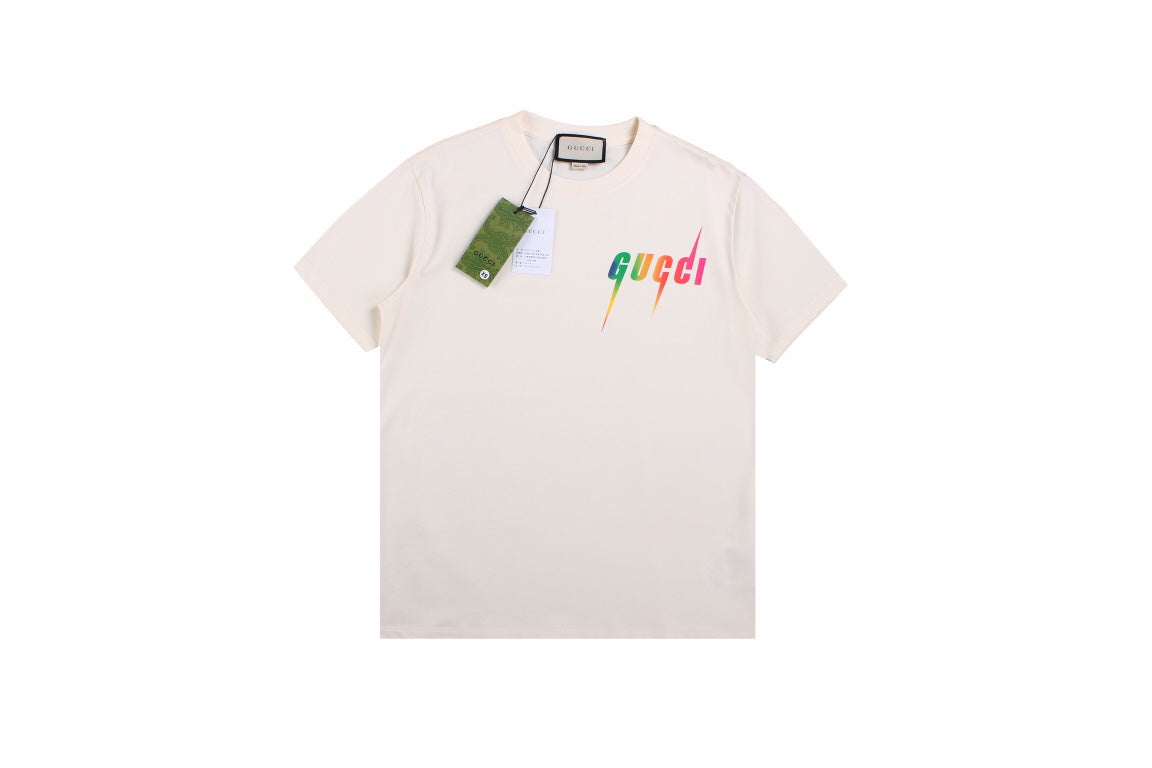 Gucci Lightning Logo T-Shirt (Cream) - Phantom Kicks
