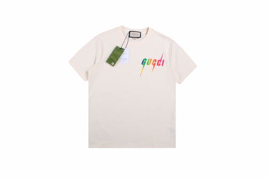 Gucci Lightning Logo T-Shirt (Cream) - Phantom Kicks
