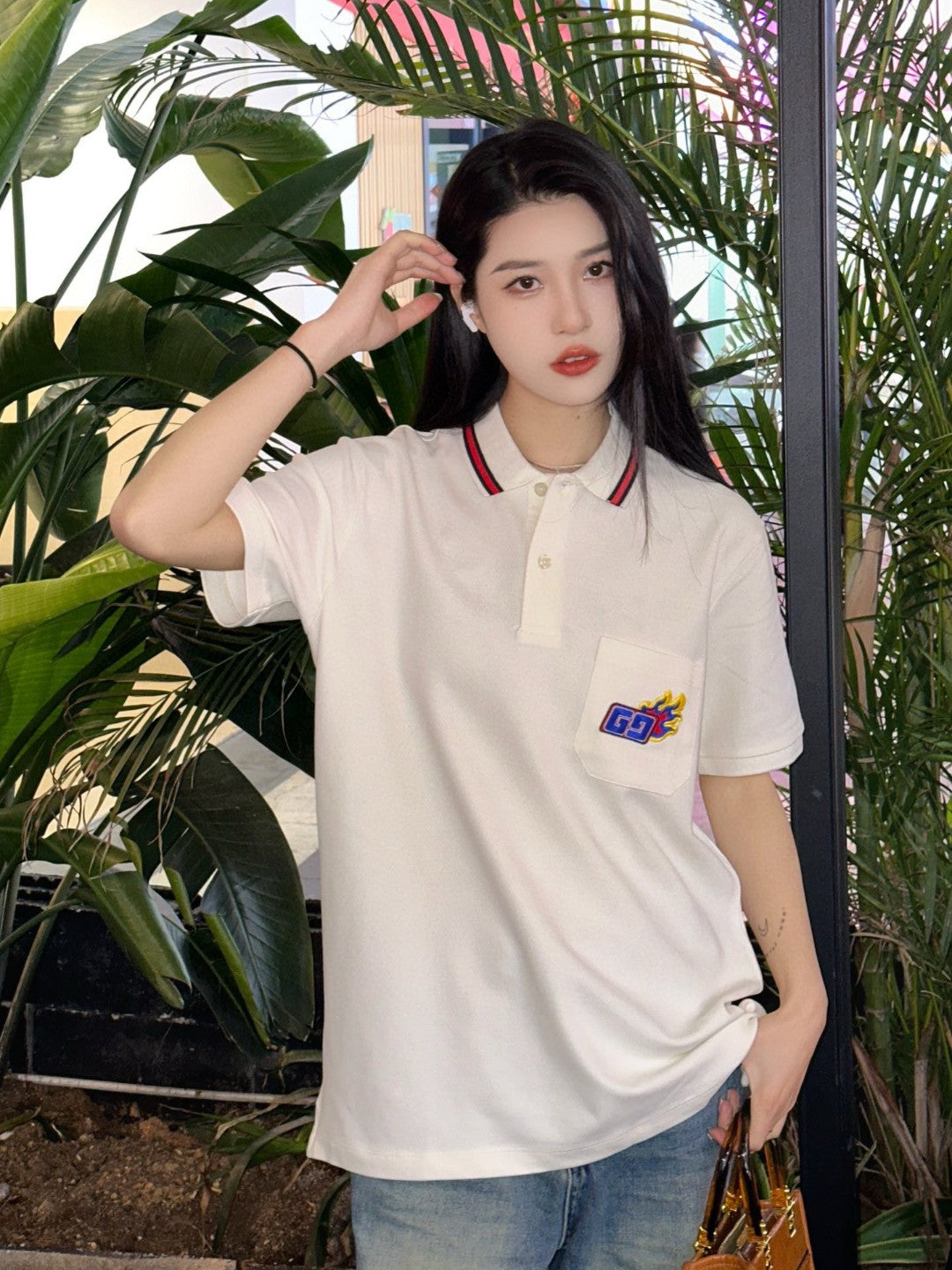 Gucci Flame Logo Polo Shirt - Phantom Kicks