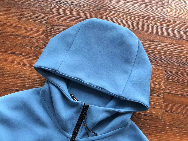 NIKE TECH FLEECE HOODIE x DUTCH BLUE/COURT BLUE - Phantom Kicks