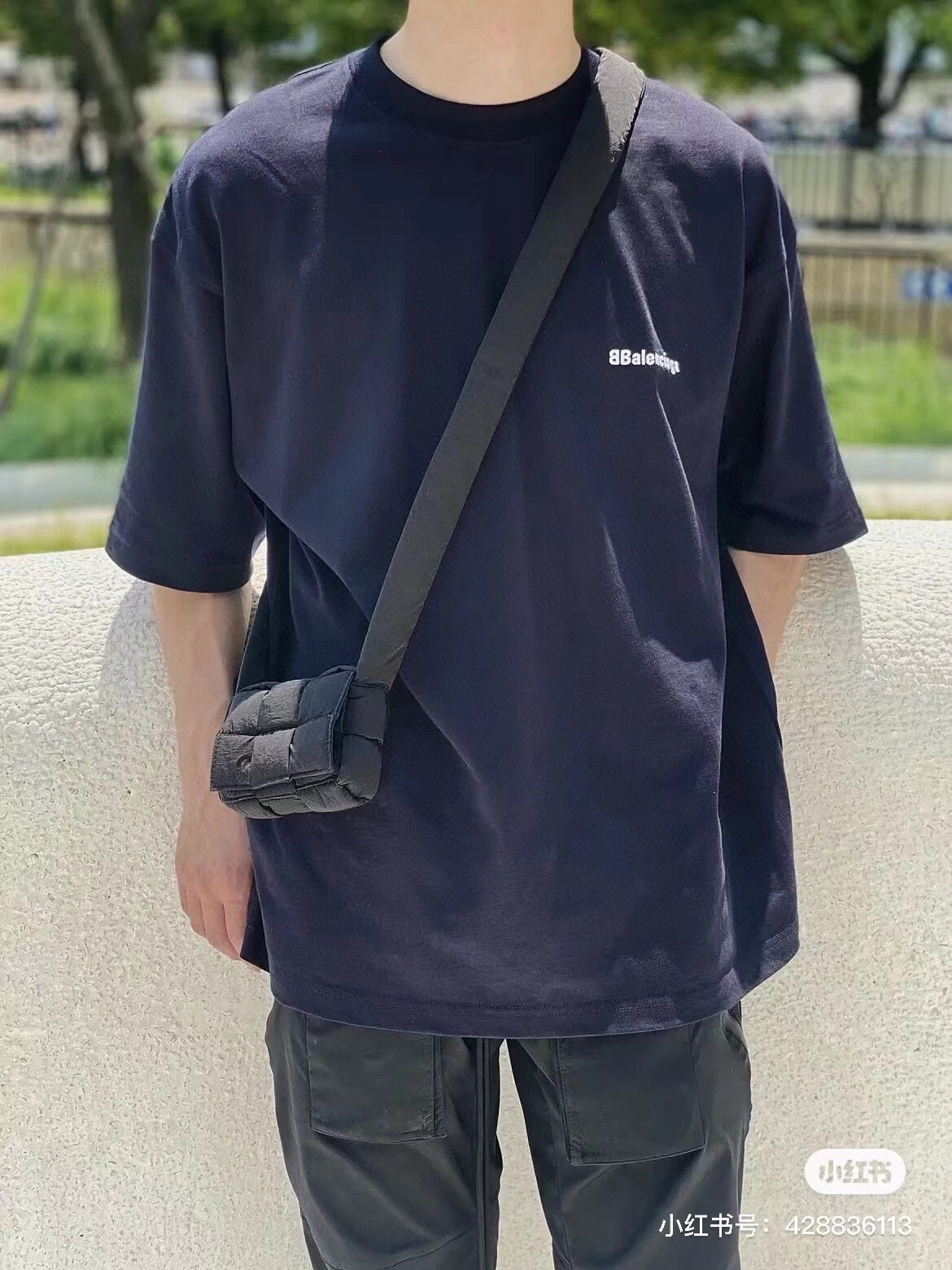 BALENCIAGA MINIMALIST T-SHIRT BLUE - Phantom Kicks