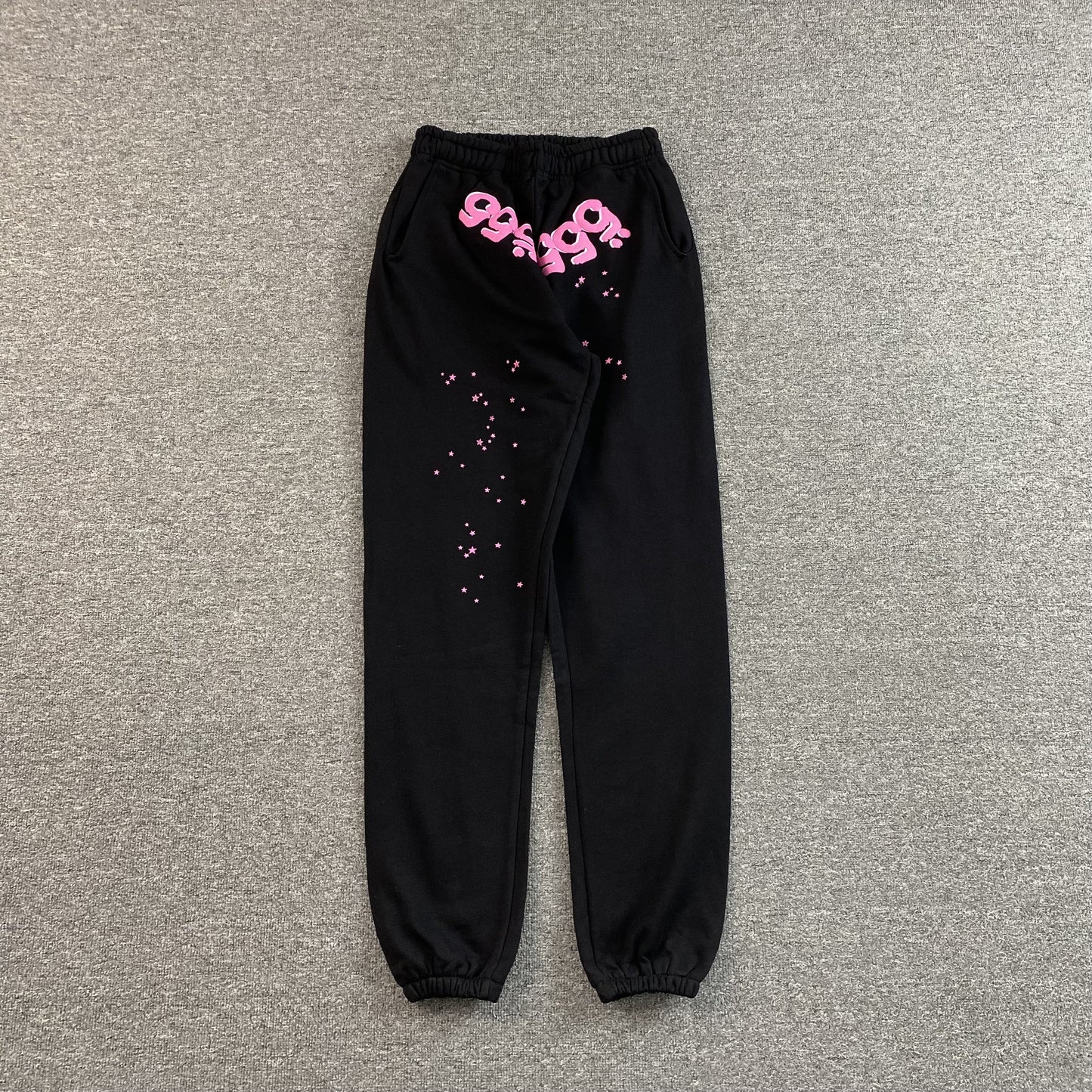 SP5DER ANGEL NUMBER SWEATPANTS BLACK - Phantom Kicks