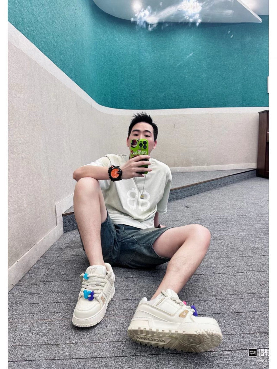 Balenciaga T-Shirt - Double B Graphic - Phantom Kicks
