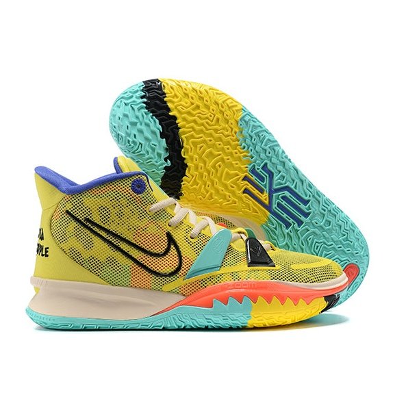 NIKE KYRIE 7 x 1 WORLD 1 PEOPLE YELLOW - Phantom Kicks