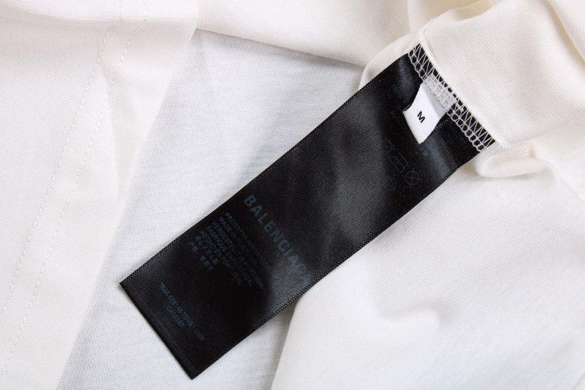 BALENCIAGA x SUPREME RED BLACK S T-SHIRT WHITE - Phantom Kicks