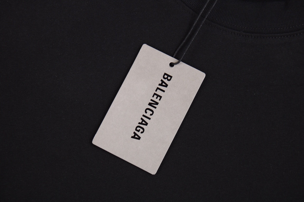 BALENCIAGA LOGO T-SHIRT BLACK - Phantom Kicks