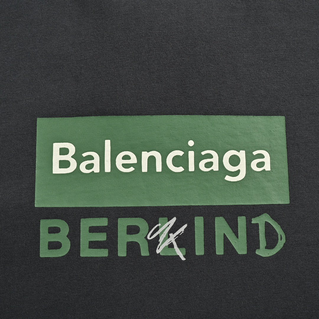 Balenciaga T-Shirt - Berlin Graphic - Phantom Kicks