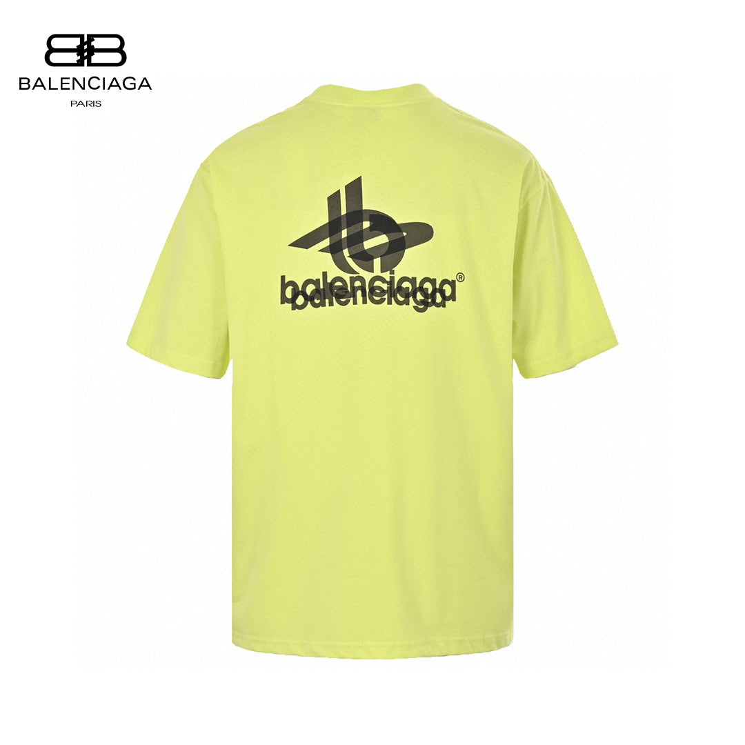 Balenciaga T-Shirt - Overlapping Logo - Phantom Kicks