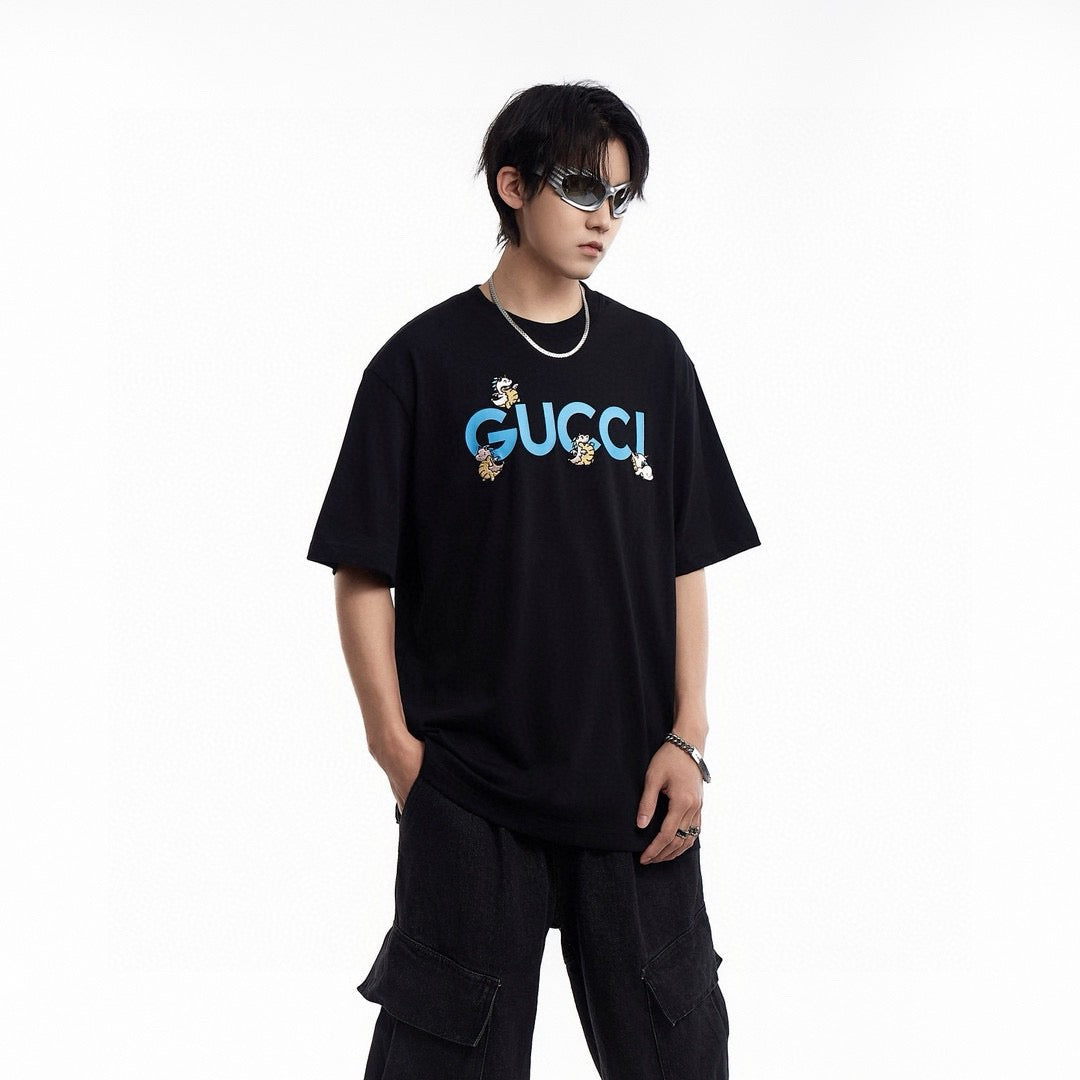 Burberry London England Black Graphic T-Shirt - Phantom Kicks