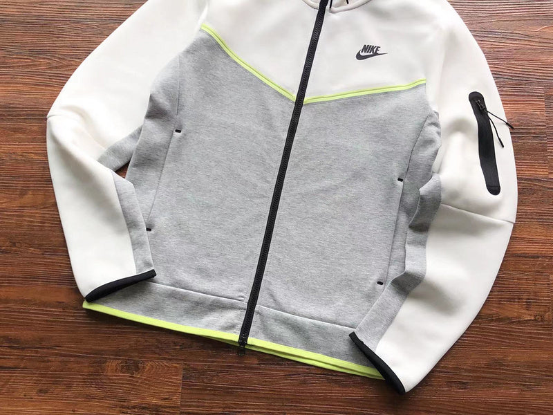 NIKE TECH FLEECE HOODIE x GREY VOLT - Phantom Kicks