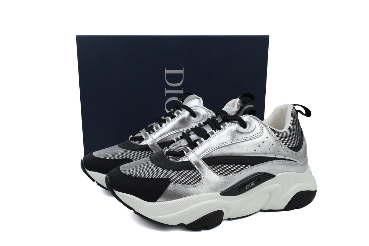 DIOR B22 SILVER BLACK - Phantom Kicks