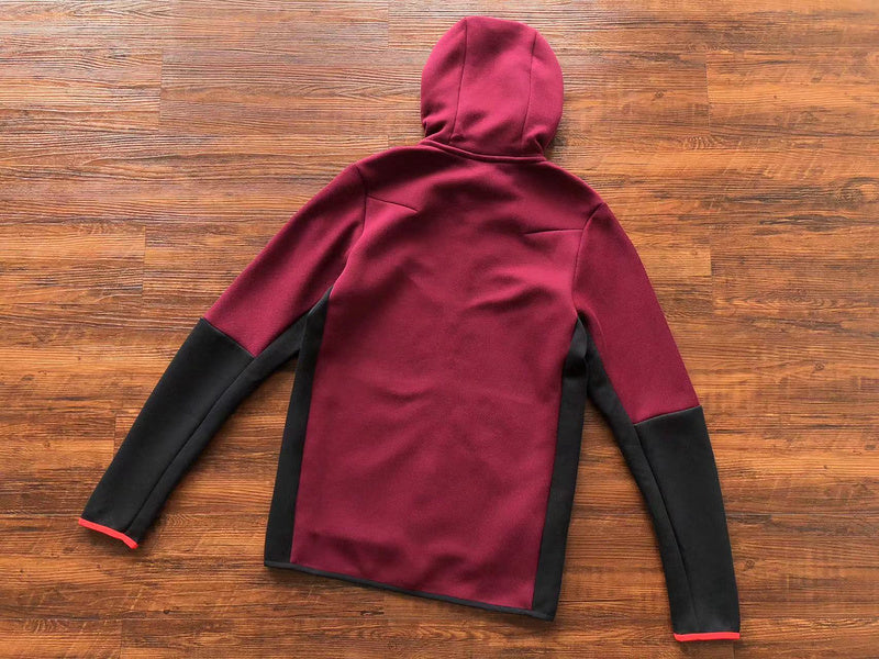 NIKE TECH FLEECE HOODIE x DARK BEETROOT/PHANTOM - Phantom Kicks