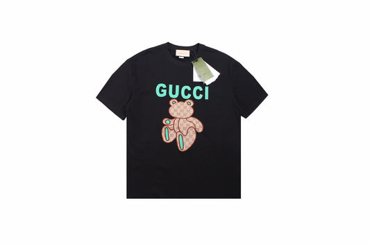 Gucci Teddy Bear Print T-Shirt - Cream - Phantom Kicks
