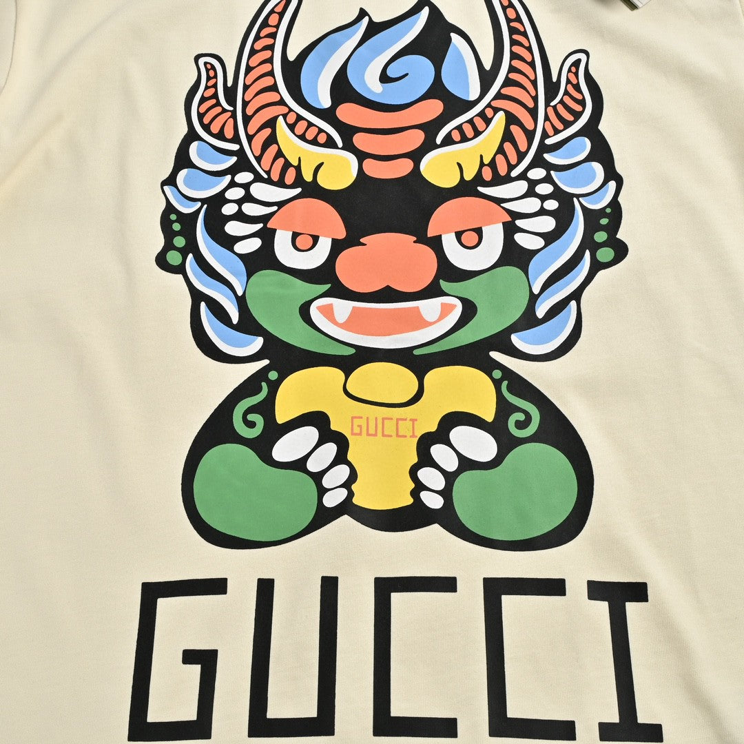Gucci Dragon Graphic T-shirt - Phantom Kicks