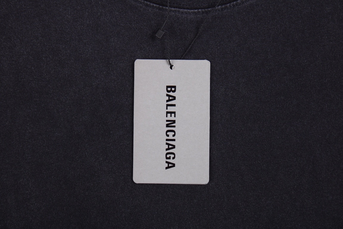 Balenciaga T-shirt with Washed Effect - Phantom Kicks