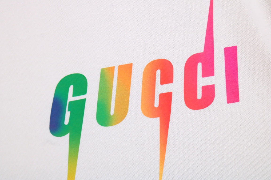 Gucci Lightning Logo T-Shirt (Cream) - Phantom Kicks