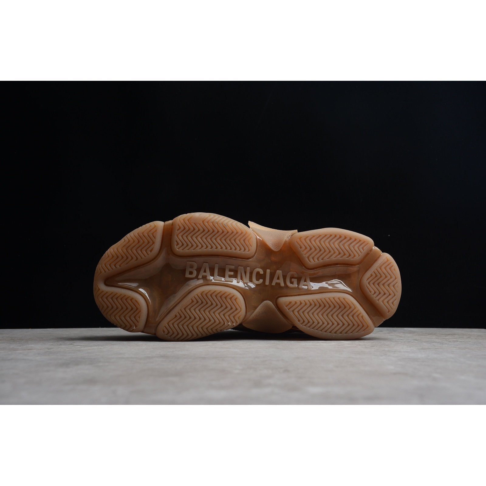 BALENCIAGA TRIPLE S CLEAR SOLE x BROWN - Phantom Kicks