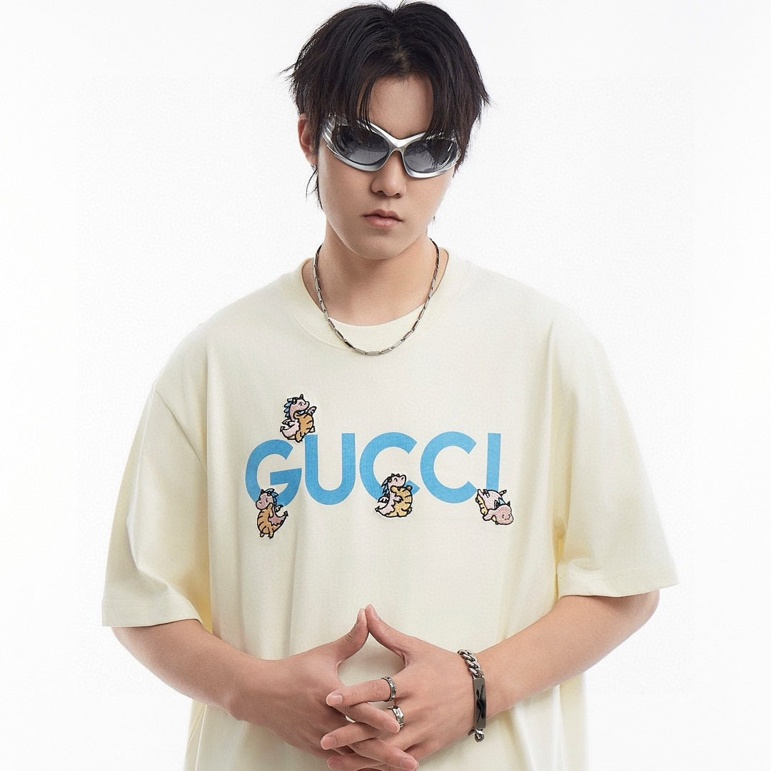 Gucci Cherub Graphic T-Shirt - Phantom Kicks