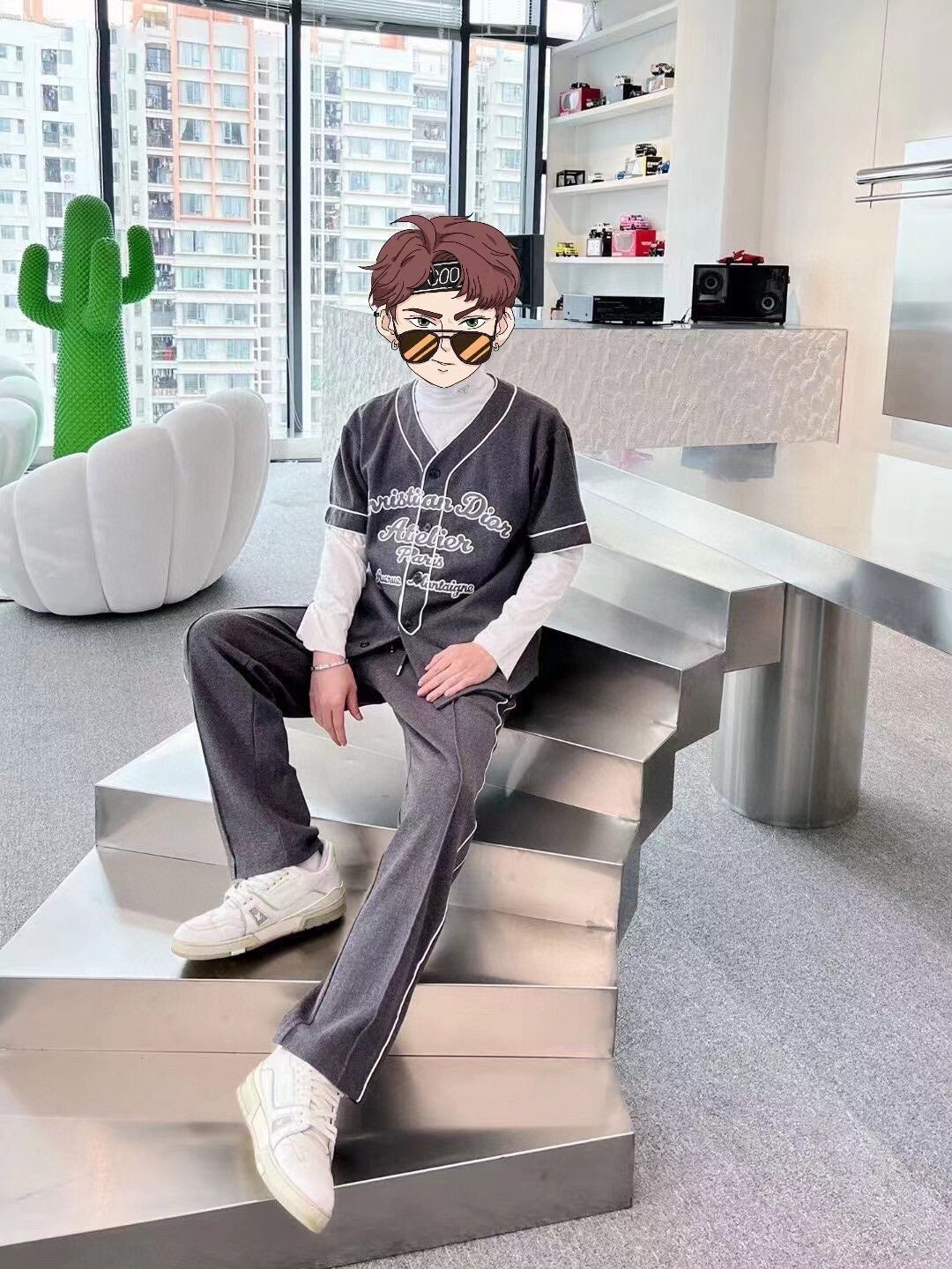 Christian Dior Atelier Paris Baseball Shirt - Phantom Kicks