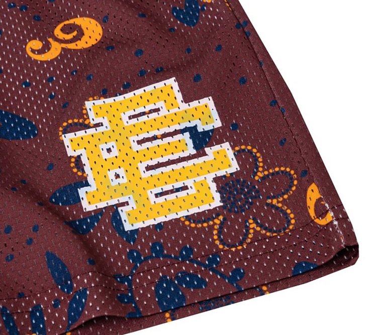 EE Basic Short Red-Brown Paisley - Phantom Kicks