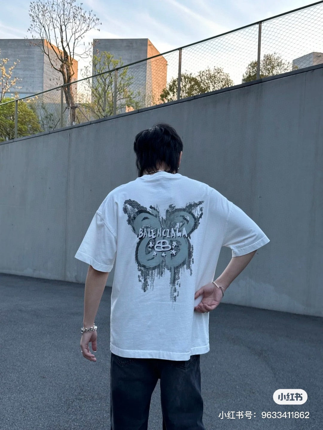 Balenciaga T-Shirt - Star Graphic - Phantom Kicks